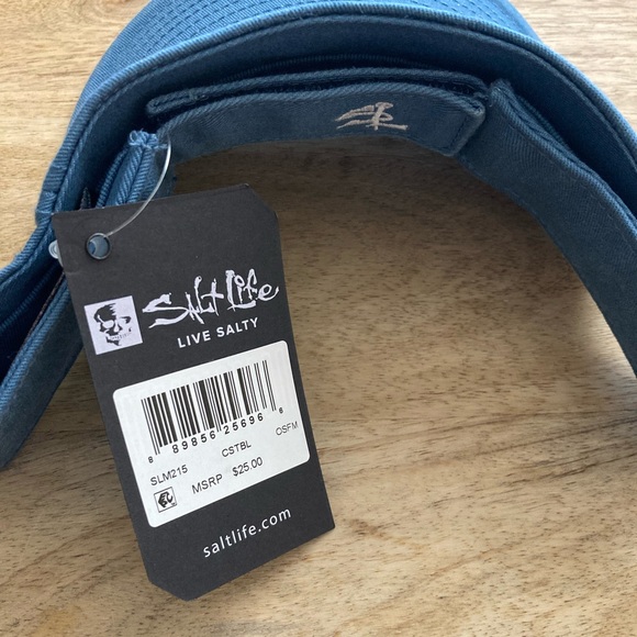 New Mens Salt life visor blue - Picture 3 of 4